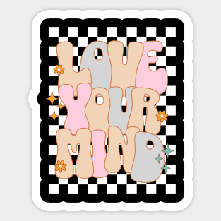 Love Your Mind Sticker